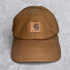 Carhartt WorkFlex Ear Flap Cap in a brown color